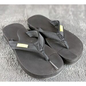 The Healing Sole Sandals Womens 9 Black Orthopedic Flip Flops Plantar Fasciitis‎